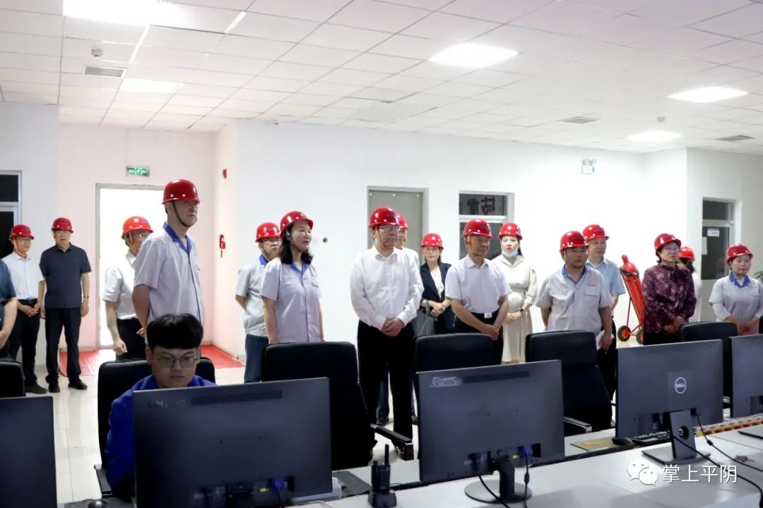 市領導帶隊到我公司開展安全生產執法檢查